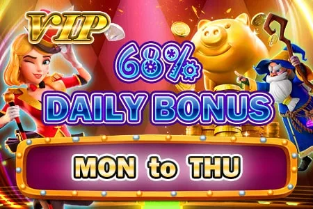 Jiliko Vip Daily 68 Bonus Mon To Thu